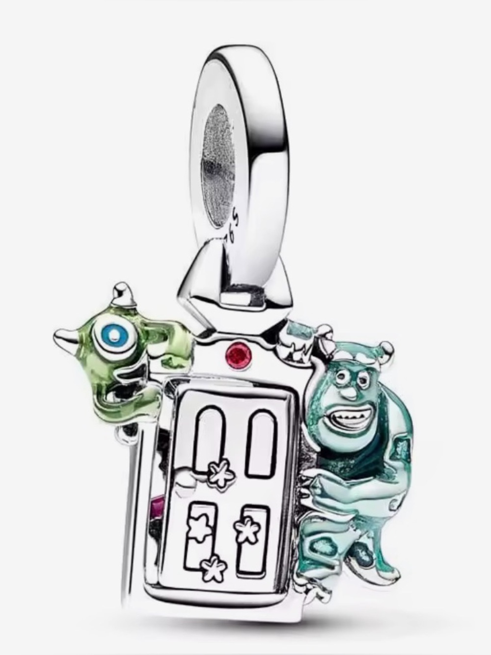 Silver Monsters, Inc. Door Dangle Disney Charm